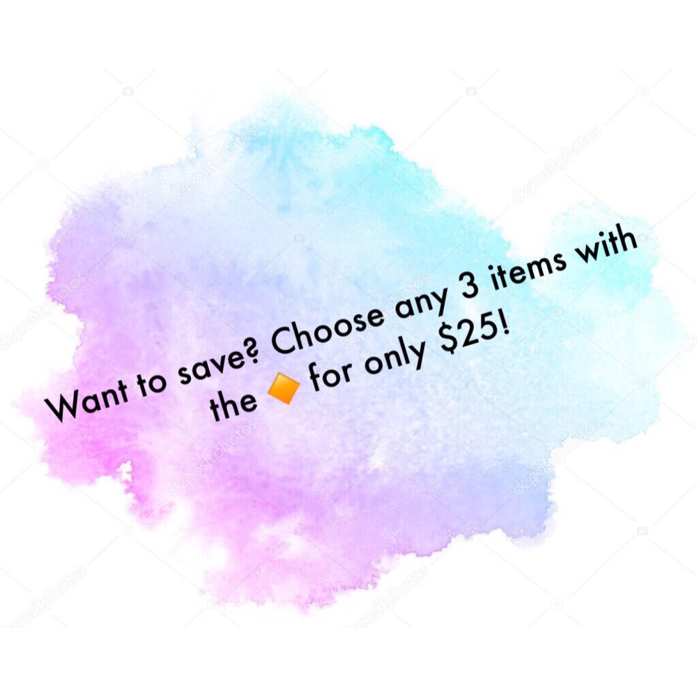 🔶 Choose 3 items for only $25! 🔶